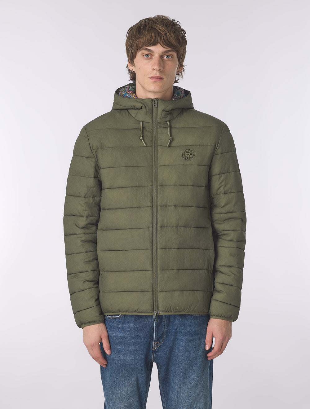 Khaki Claremont Puffer Jacket
