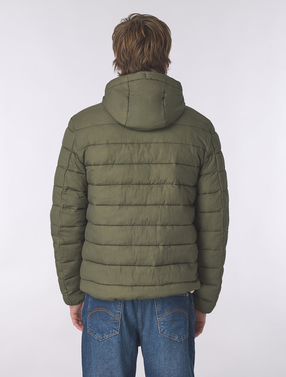 Khaki Claremont Puffer Jacket