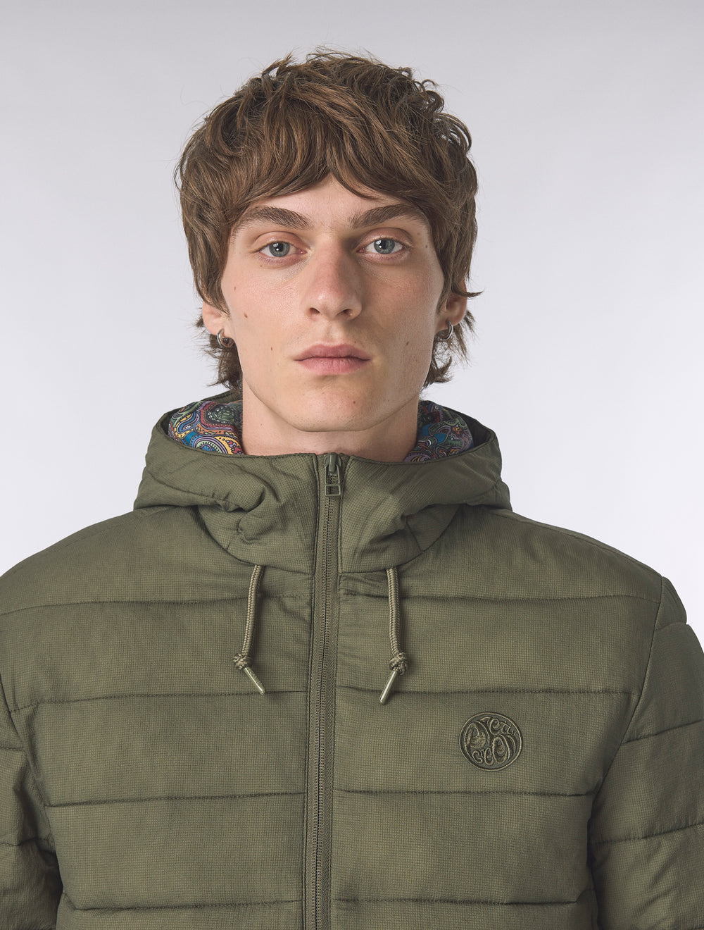 Khaki Claremont Puffer Jacket