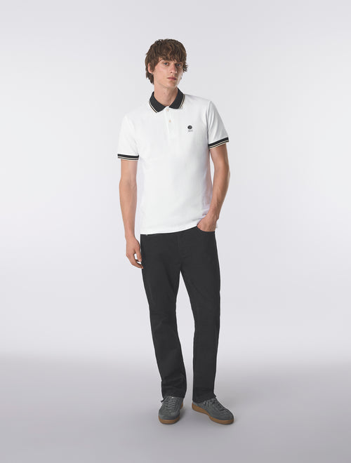 White Burnham Polo