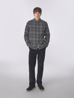 Black Liminal Flannel Shirt