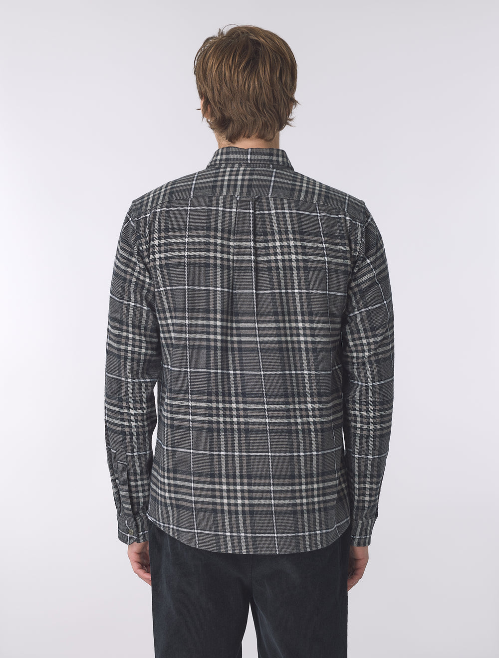 Black Liminal Flannel Shirt