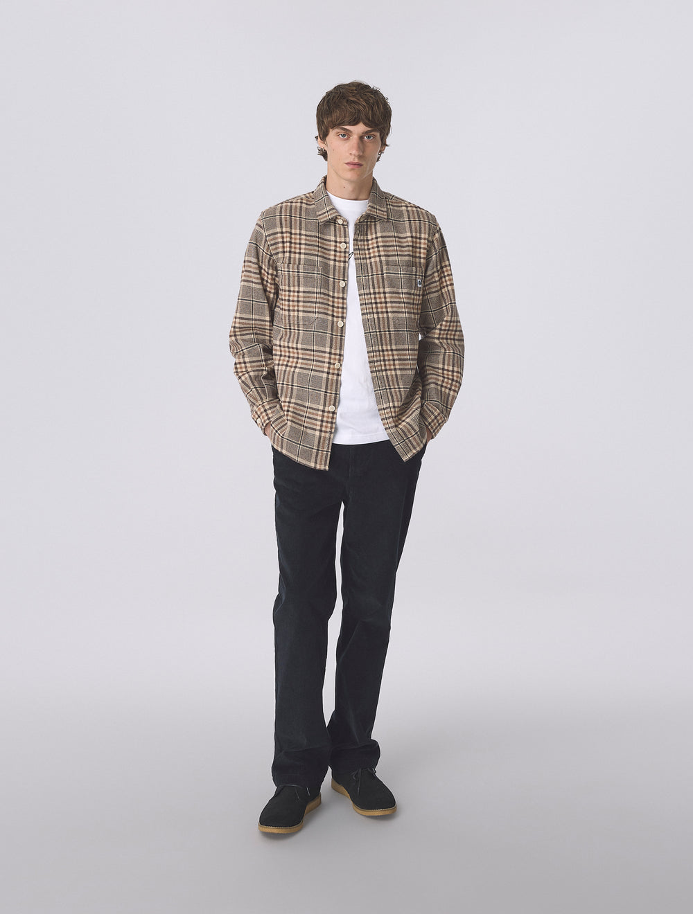 Taupe Liminal Flannel Shirt