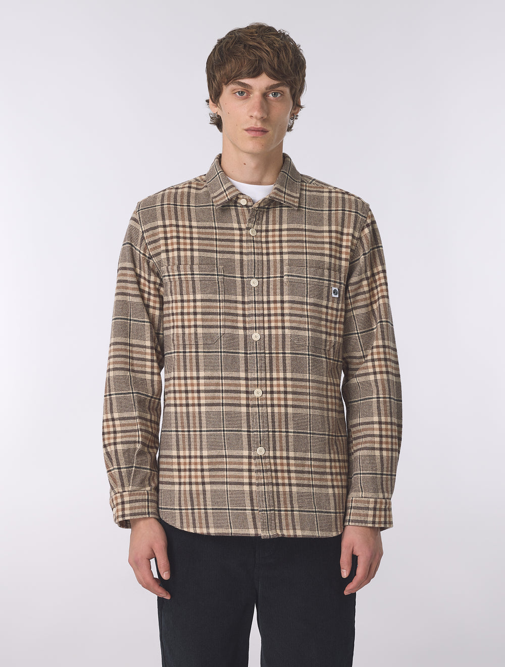 Taupe Liminal Flannel Shirt