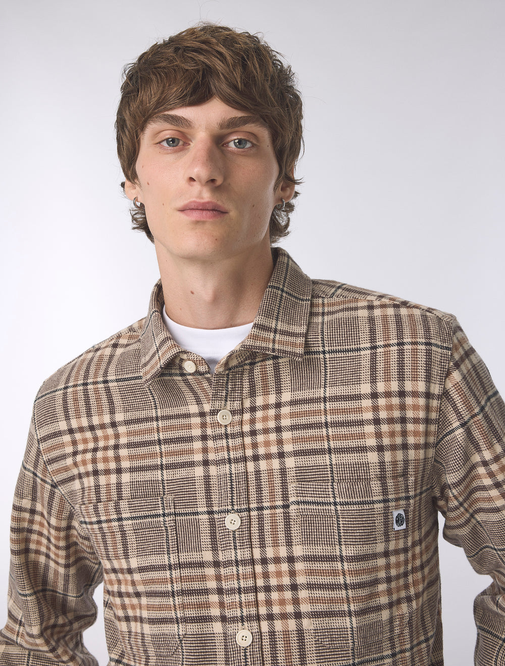 Taupe Liminal Flannel Shirt