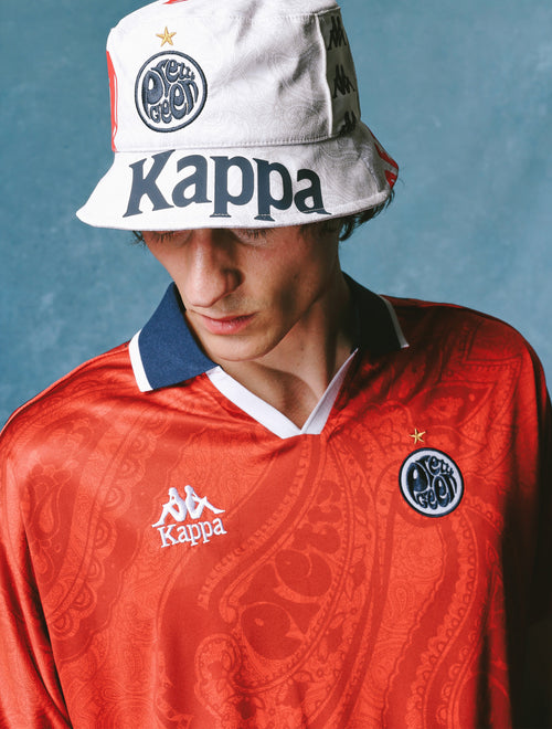 White Pretty Green x Kappa Home World Cup Bucket Hat