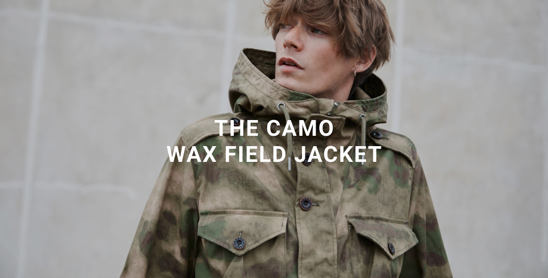 The Camo Wax Jacket | Pretty Green | Official Online Store